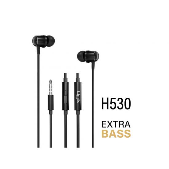 H530 Premium Ekstra Bas Kulak Içi Kablolu Kulaklık