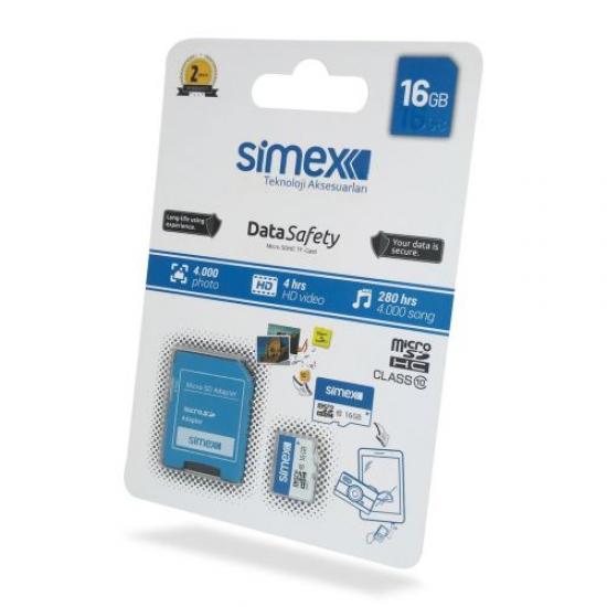 Simex Hafıza Kartı 16 GB