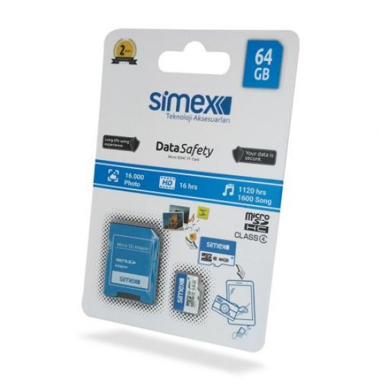Simex Hafıza Kartı 64 GB