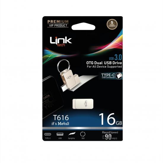 16GB TYPE-C Dual 3.0 90MB/S Premium USB Bellek