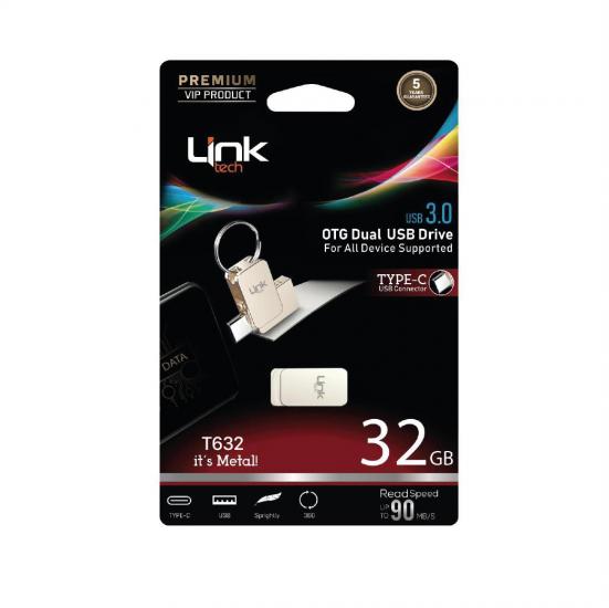 32GB TYPE-C Dual 3.0 90MB/S Premium USB Bellek