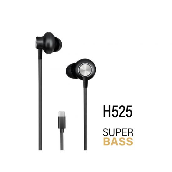 H525 Premium Süper Bas Kulak Içi Kablolu Kulaklık