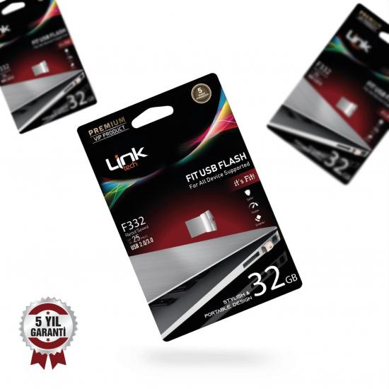 Fit Premium 32GB Metal 25MB/S USB Flash Bellek